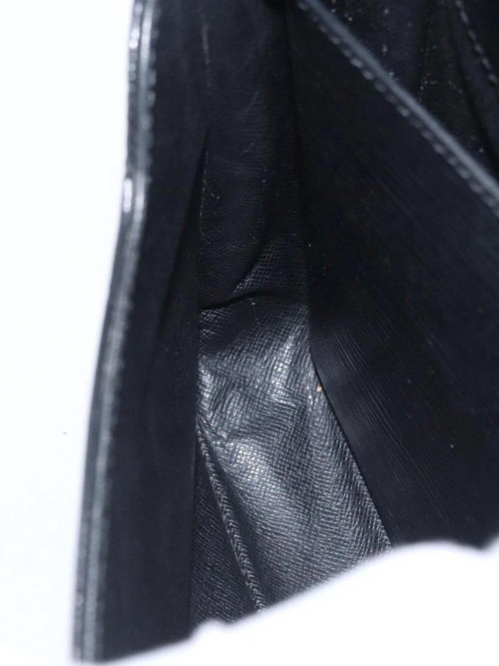 LOUIS VUITTON Epi Cartouchiere MM Shoulder Bag Black Noir M52242 LV Auth bs33662 - Picture 13 of 16